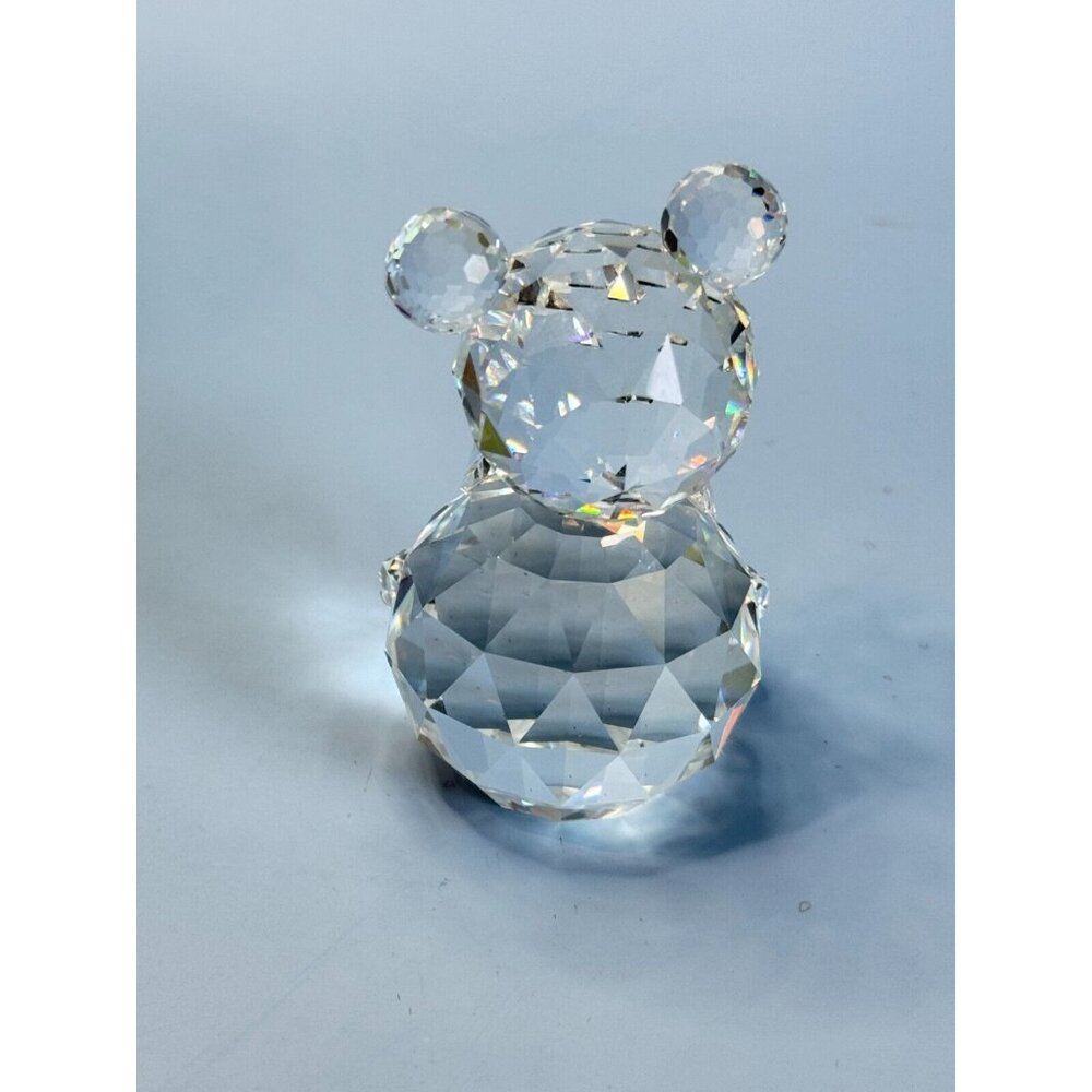 Retired Swarovski Silver Crystal Large Bear A 7637 NR 075 000 with Original Box - Picture 5 of 9